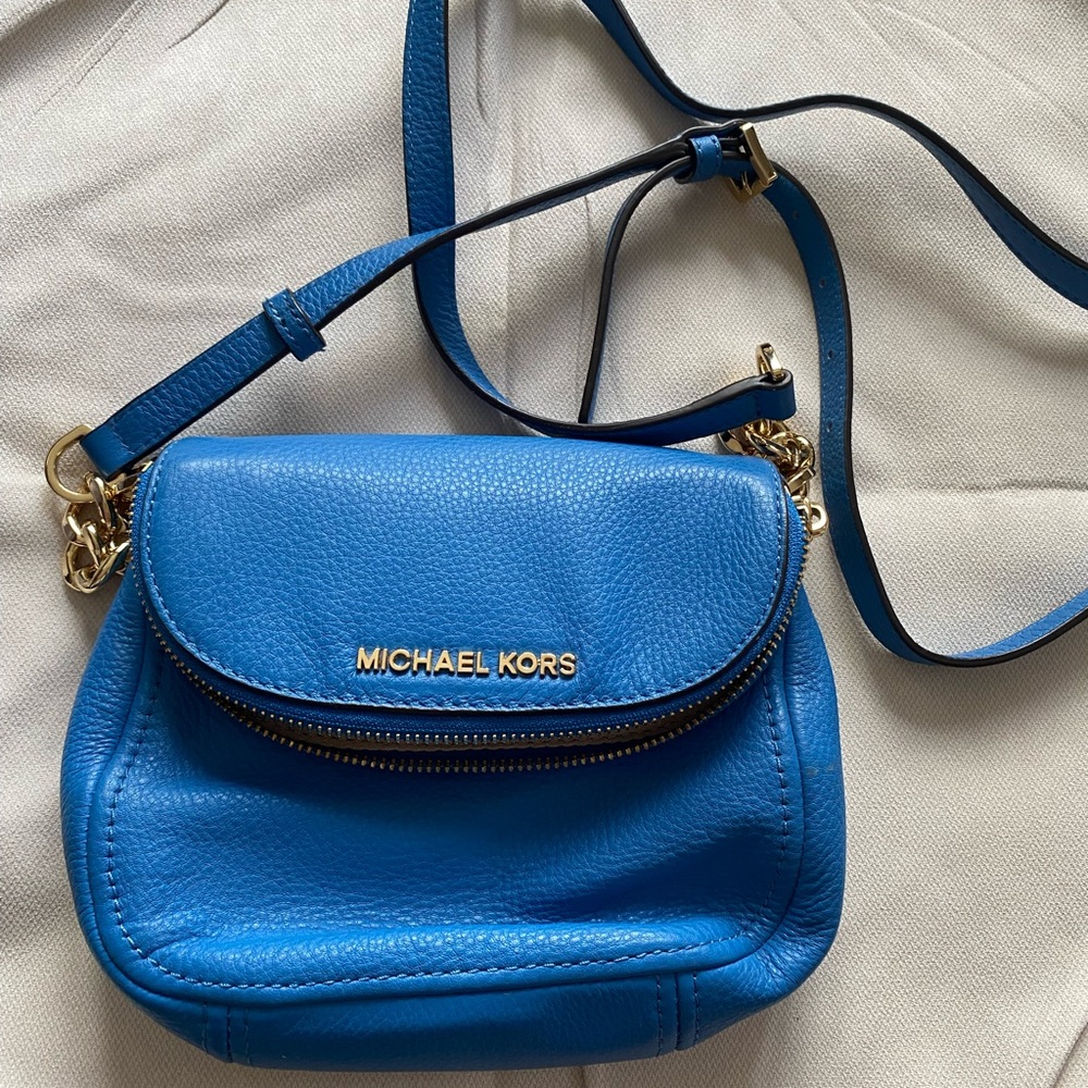 Michael Kors Vibrant Blue Crossbody Bag